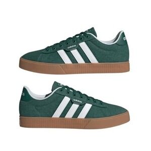 Adidas‎ Daily 3.0 Sneakers Collegiate Green Cloud White Gum Canvas 9.5